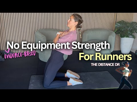 Видео: 3 домашних силовых упражнения для бегунов (без оборудования)