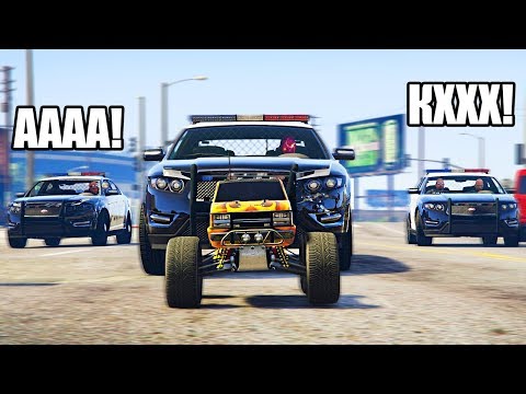 Видео: GTA 5 COPS & ROBBERS - ИГРУШЕЧНАЯ МАШИНА НА ПУЛЬТЕ УПРАВЛЕНИЯ УДИРАЕТ ОТ ОГРОМНЫХ ПОЛИЦЕЙСКИХ МАШИН!
