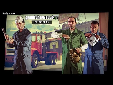 Видео: Саундтрек ограбления GTA V — Блиц-игра
