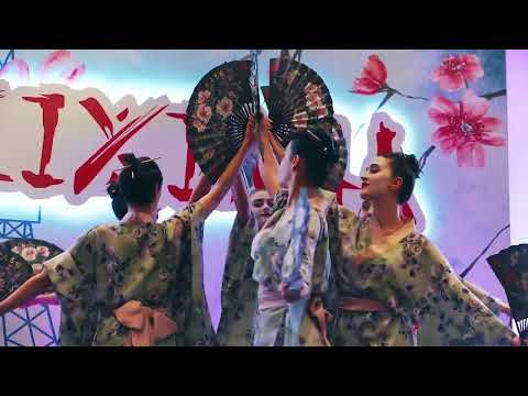 Видео: Японский Танец с веерами.✨ Традиционный японский танец с веерами.  -Танцевалная Группа «Талант»