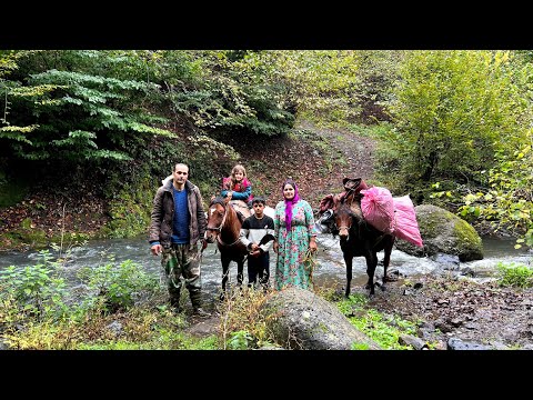 Видео: Установка палатки для кочевников и подготовка к осенней миграции
