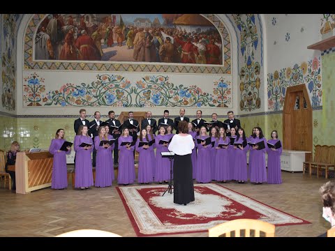 Видео: Музика Миколи  Лисенка, слова народні «Пливе човен». Виконує академічний хор ПФКМ ім. М.В. Лисенка