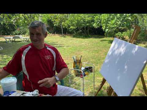 Видео: Online урок по живопис