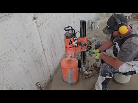 Видео: Бурение монолита