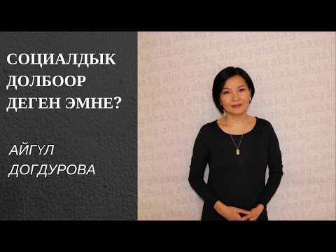 Видео: Социалдык долбоор деген эмне?