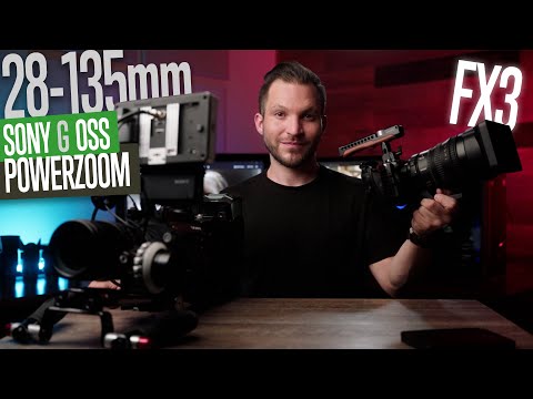 Видео: Объектив Sony FX3 PowerZoom! Sony FE PZ 28-135mm f4 G OSS