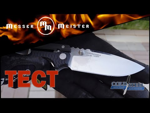 Видео: Самый прочный замок?! Тест ColdSteel AD-15 Lite