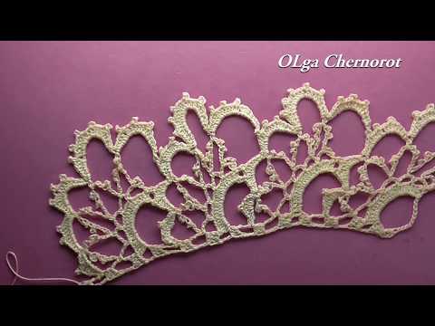 Видео: CROCHET BORDER   КРАСИВАЯ КАЙМА КРЮЧКОМ  СТАРИННОЕ КРУЖЕВО