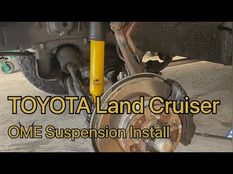 Видео: Установка подвески OME на Land Cruiser 100 серии