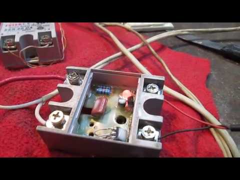 Видео: Твердотельное реле на 40а  Вскрытие и ремонт