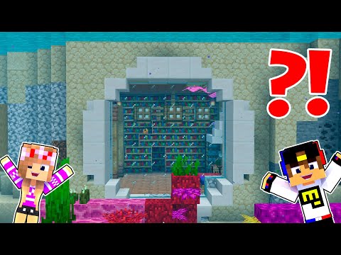 Видео: СЕКРЕТНАЯ ПОДВОДНАЯ БАЗА НУБА ПРОТИВ ПРО КАК ПОСТРОИТЬ в МАЙНКРАФТ ДЕВУШКА ВИДЕО ТРОЛЛИНГ MINECRAFT