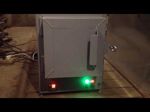 Видео: Спирали камерной печи. О времени нагрева.