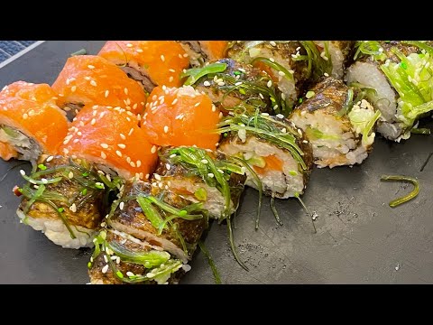 Видео: Готовим суши ПРЯМОЙ ЭФИР!!! Продолжаем