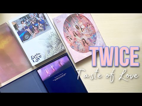 Видео: TWICE 'TASTE OF LOVE' | Unboxing | Обзор | Распаковка | Анбоксинг