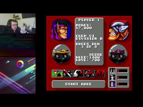 Видео: Retro вайб. Игры прошедших лет. Rock n' Roll Racing