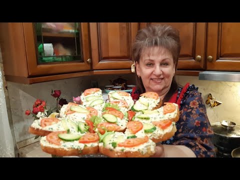 Видео: Берём баночку консервов в масле.....вкусные бутерброды на праздничный стол!