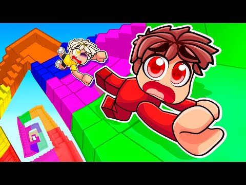 Видео: Выжить на РАДУЖНОЙ ЛЕСТНИЦЕ в Roblox!