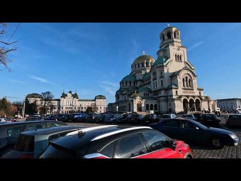 Видео: 4K A walk in Sofia, Bulgaria 🇧🇬 / Разходка в София, България 4K  Spaziergang in Sofia, Bulgarien 4K