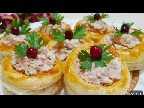 Видео: ЗАКУСКА С ТУНЦОМ.🥙🥙🥙. Съедается в первую очередь.#закуска #snack #закуски 