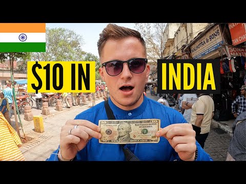 Видео: Сумасшедший челлендж на 10 долларов в Дели, Индия 🇮🇳