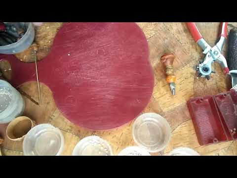 Видео: Инструмент для бересты.  Дыроколы и стамески.