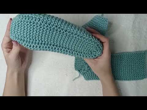 Видео: Следки на двух спицах. #следкиспицами 