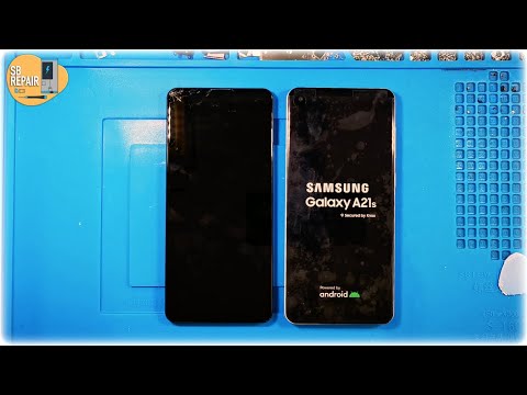Видео: Замена экрана Samsung Galaxy A21s