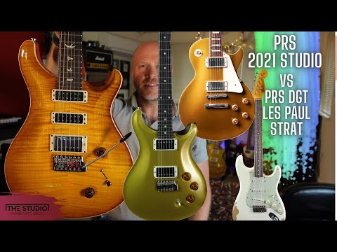 Видео: PRS 2021 Studio против Strat, Les Paul, PRS DGT