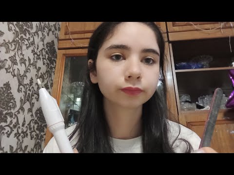 Видео: АСМР сделает маникюр мастер с Авито 🥲😭