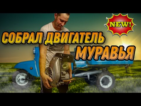 Видео: Сборка двигателя "Муравей", теперь он как новый! 🔥