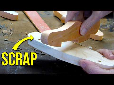 Видео: Изготовление классических игрушечных самолетов из обрезков древесины