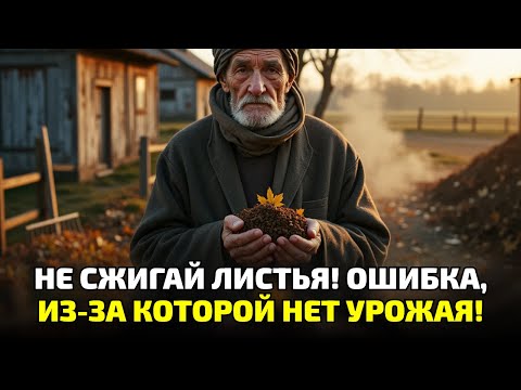 Видео: Листья — золото под ногами! Но 90% садоводов совершают фатальную ошибку каждый год!