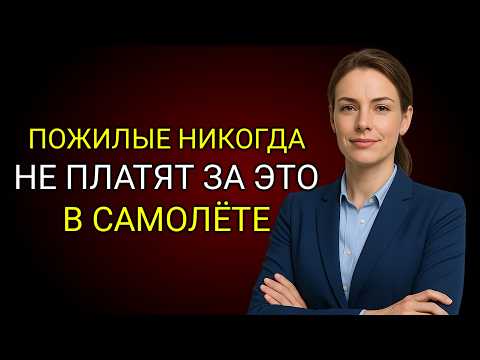 Видео: Стюардесса Рассказывает! 20 БЕСПЛАТНЫХ Вещей Которые Пожилые Могут Попросить в Самолёте