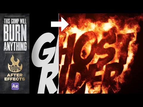Видео: Процедурный огонь в After Effects — БЕЗ ПЛАГИНОВ!