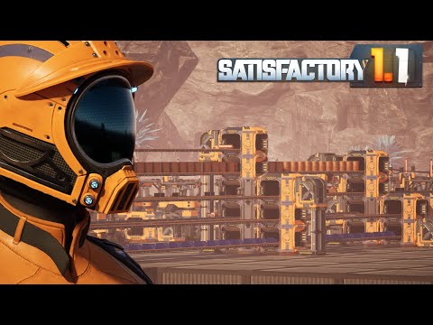 Видео: Строим конвейерную шину. 5 серия. Прохождение Satisfactory