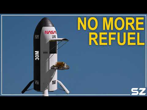 Видео: SpaceX нашла блестящее решение для посадки космического корабля на Луну раньше, чем ожидало NASA...
