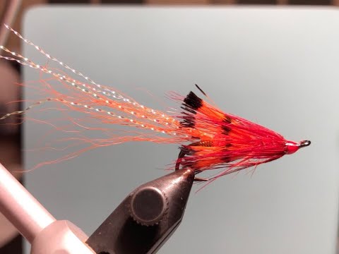Видео: Лососёвая мушка Tippet Shrimp (Salmon Fly) Как связать от GM FLY