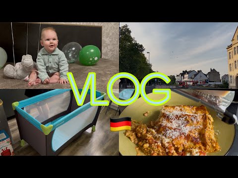 Видео: VLOG: Германия 🇩🇪 2025 Лионелю 8 месяцев,маникюр у китайцев,новая кроватка,не принял врач,лазанья