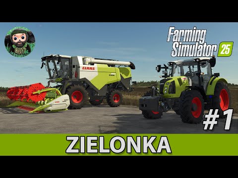 Видео: FS 25 : Zielonka #1 | Precision Farming | Знакомство с Хозяйством | Первые Работы