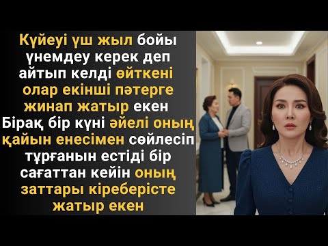 Видео: Күйеуі үш жыл бойы үнемдеу керек деп айтып келді өйткені олар екінші пәтерге жинап жатыр екен
