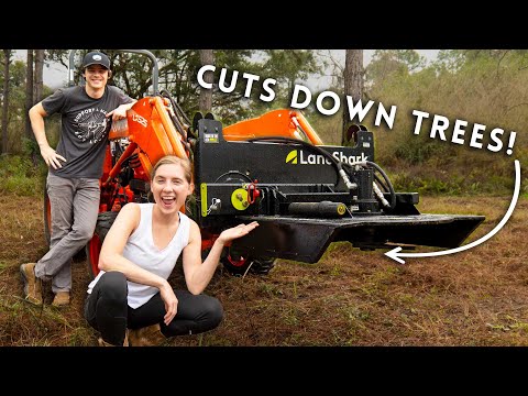 Видео: Мы купили это БЕЗУМНОЕ орудие для расчистки земли для нашего двора!