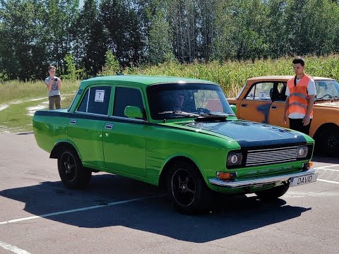 Видео: Злой распредвал и 2.0л объем в Москвич УЗАМ power