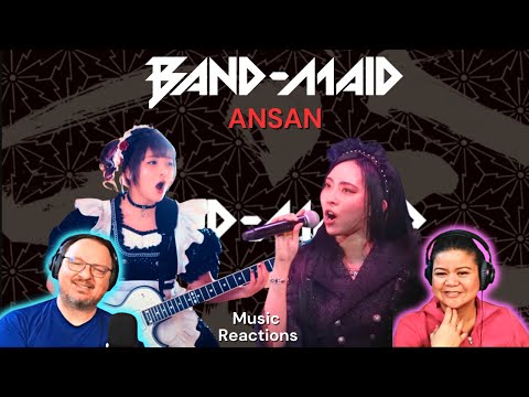 Видео: Band-Maid "Ansan (Band-Maiko version)" (Официальный музыкальный сборник) | Реакция пар!