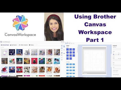 Видео: Рабочее пространство Brother ScanNCut Canvas, часть 1: Allbrands после работы