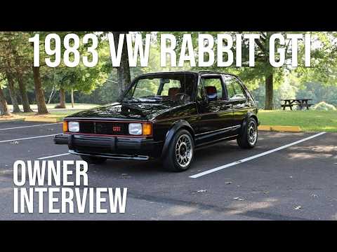 Видео: VW Rabbit GTI 1983 года с тонкими, стильными доработками. Интервью с владельцем.