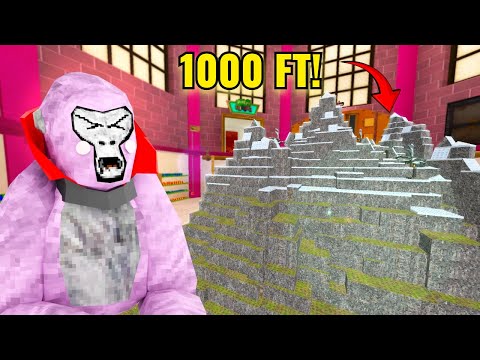 Видео: Я ПОСТРОИЛ гору Эверест из обезьяньих кубиков!