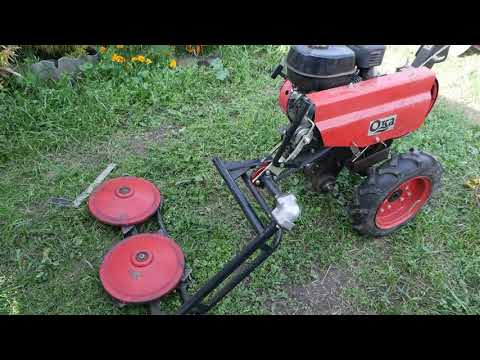Видео: Доработка роторной косилки на мотоблок ОКА.