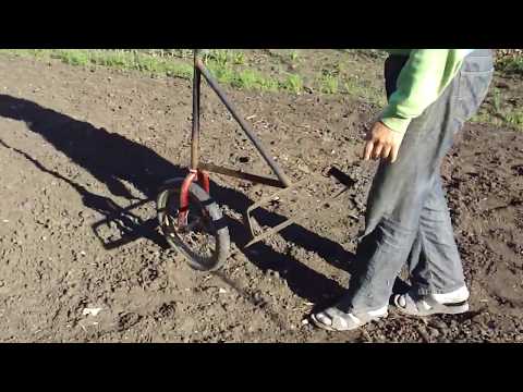 Видео: ПЛАГИАТ-- плоскорез из велосипеда