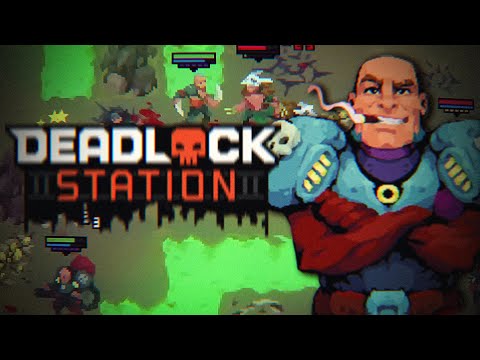 Видео: Постапокалиптический автобаттлер рогалик // Deadlock Station