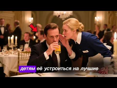 Видео: "ВАШ СОК ОТРАВЛЕН!" – Прошептала Простая Официантка МИЛЛИОНЕРУ – Оказалось, Что Его Невеста...